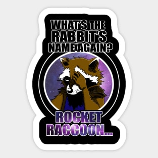 What's The Rabbit's Name? Sticker